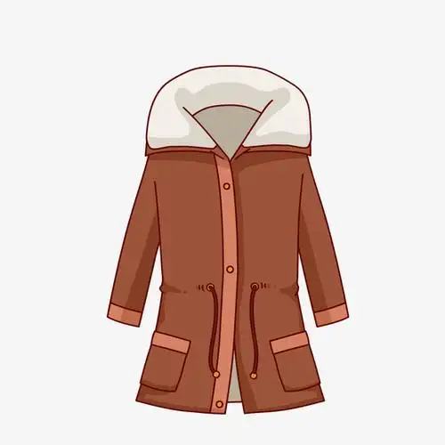 关键词 : 卡通大衣,棕色大衣,矢量图,冬季外套,背景装饰,女装[声明]
