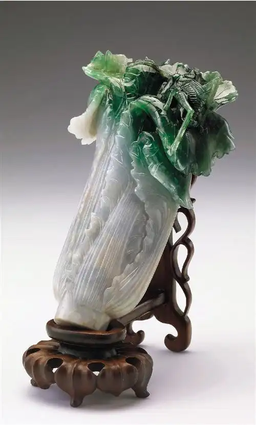 翠玉白菜 清 台北故宫博物院藏