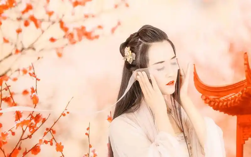 美艳古风美女高清桌面壁纸高清大图预览1920×1200_美女壁纸下载_美桌