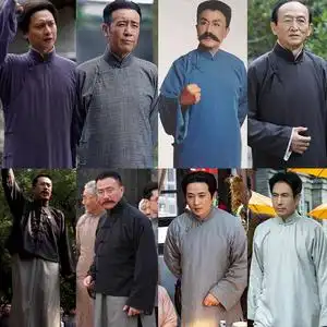 觉醒年代鲁迅李大钊陈独秀同款影视装长衫长袍五四青年民国演出服