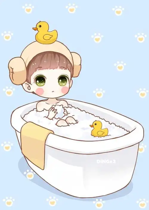 我爱洗澡皮肤好好