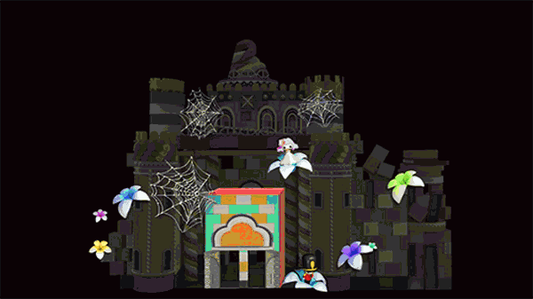 当最梦幻的城堡遇见最童话的光影秀您猜会碰撞出怎样的绚丽火花