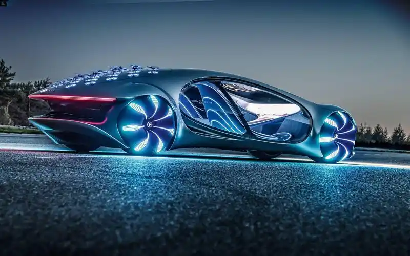 酷酷的奔驰阿凡达概念车avtr