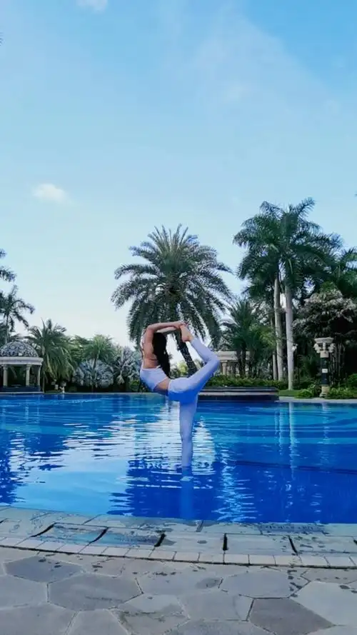 感恩瑜伽,感恩大自然的美