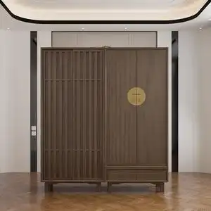 新中式拉门衣柜禅意
