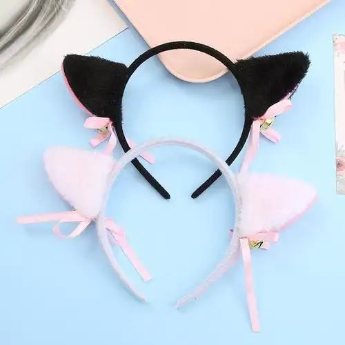 cos猫耳朵发箍 猫耳发饰发夹铃铛 卖萌可爱cos猫耳发饰发箍-阿里巴巴