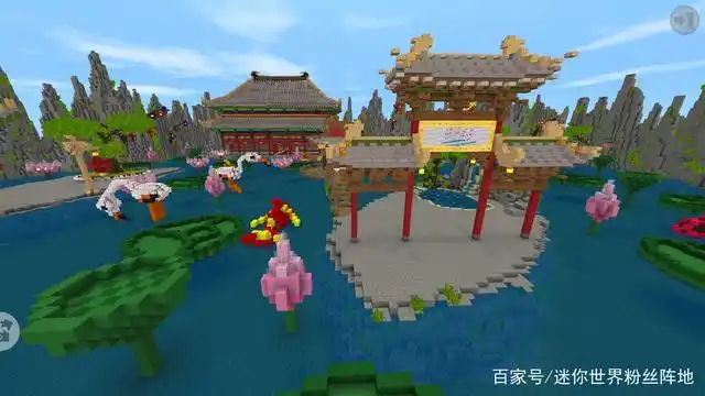 春节将至,鹤唳华亭,在迷你世界体验别致的国风之美!