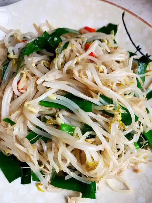 炒豆芽菜的做法