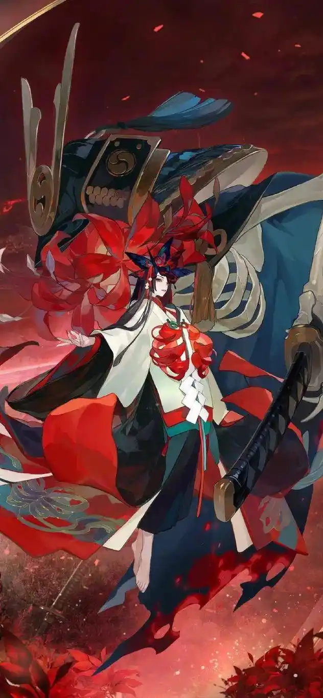 阴阳师/彼岸花/壁纸 #阴阳师  #彼岸花 #动漫壁纸 - 抖音