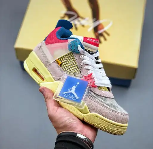 【官方自营捡漏】【纯原】aj4篮球鞋大学蓝热熔岩红蓝鸳鸯男鞋女鞋