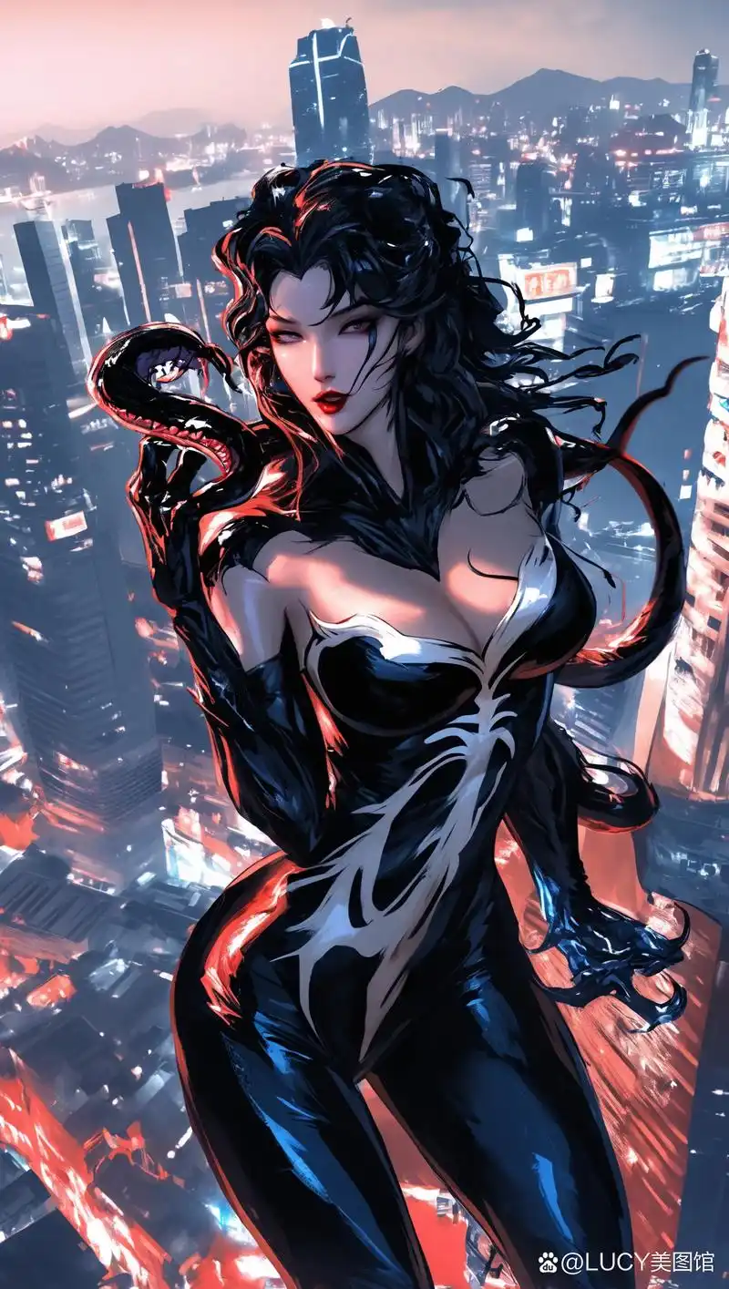 小子,愿意让姐姐上身吗,女毒液