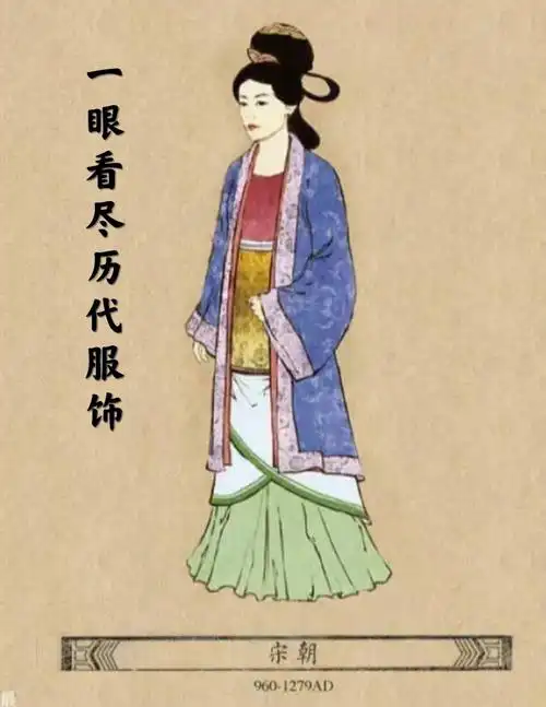 99宋代基本保留了汉民族服饰的风格,辽,西夏,金及元代的服饰则分别