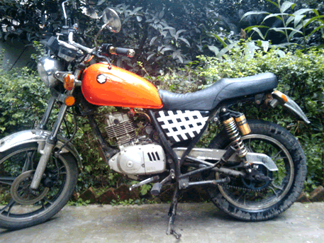 原装铃木gn125 爆改草上飞 - 铃木 - 四川成都市2600元 - 二手摩托车