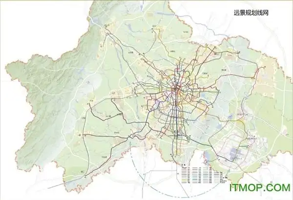 2030成都地铁规划图运营图 安装截图