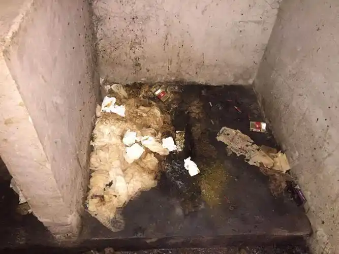 《河北创城在线》石家庄桥西区南简良社区公厕内粪便满地 脏乱不堪