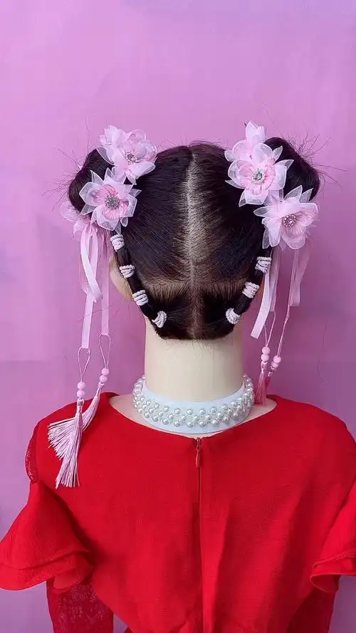 日常编发#六一儿童节跳舞发型