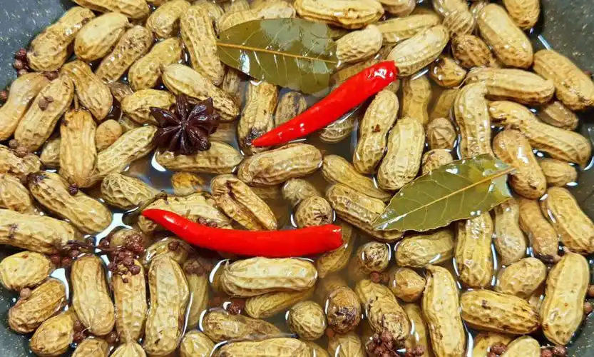 水煮花生别冷水下锅煮多加1步香糯入味