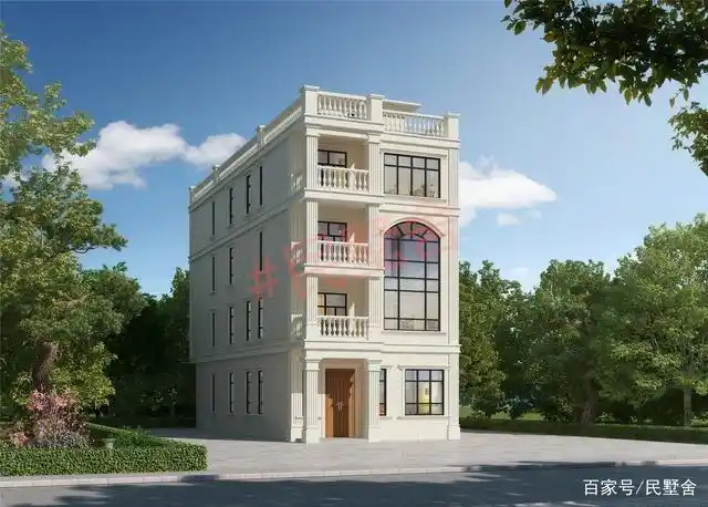 10套面宽8米的别墅户型任你挑,施工简单,邻街的朋友超羡慕