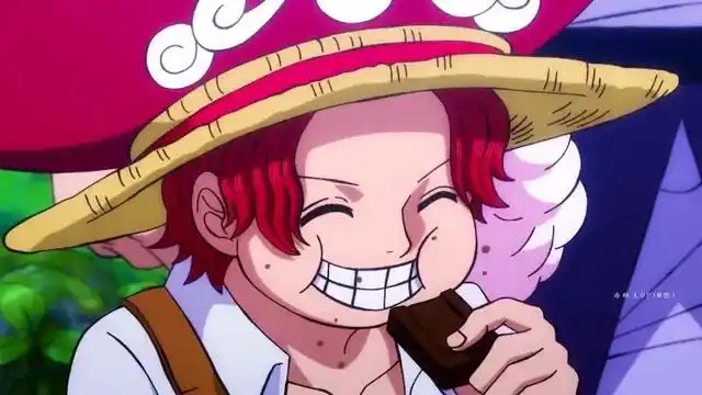 航海王红发香克斯小时候是海贼王的团宠长大后是最强四皇人格魅力拿捏