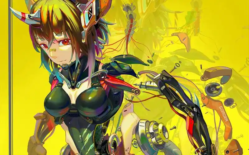 procreate 哥莫拉 怪兽娘 同人创作