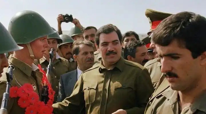 阿富汗被绞死的总统