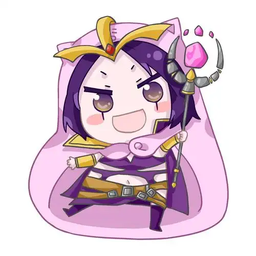 lol 英雄联盟 诡术妖姬 q版妖姬三国