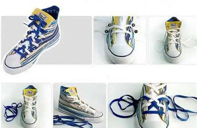 隐藏鞋带系法教你把鞋带末梢隐藏需要收藏了