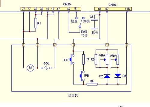 常用2w47k电位器焊机维修松下奥太送丝机4k7电位器