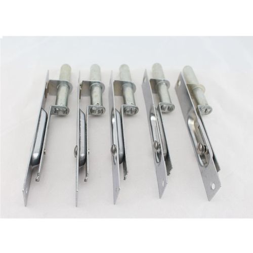 防盗门防火门按压插销 天地暗插销锁通用 6寸插销子母门配件8寸