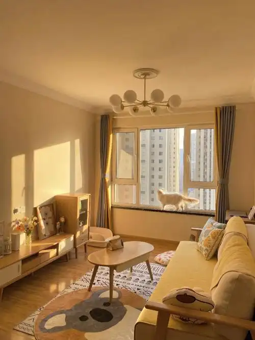 好房推荐 #拎包入住 #精装修好房 #暖色系   面积60平的一室一厅户型