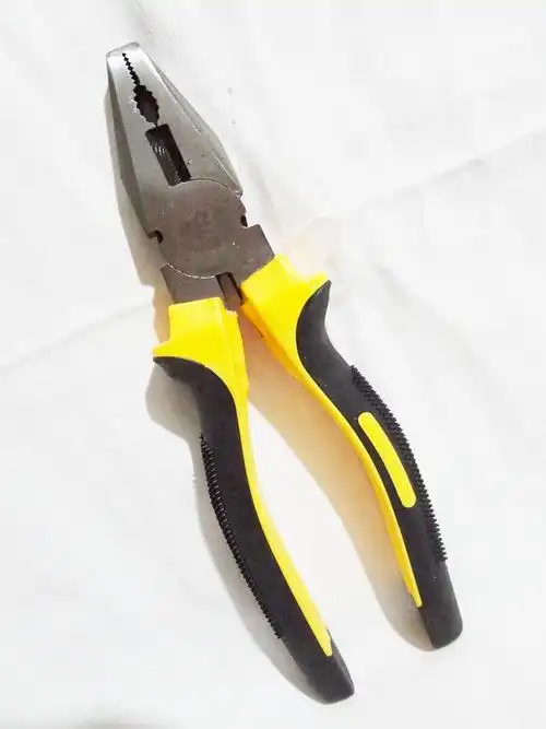 全网销量第一 pvc塑胶柄老虎钳子 手动工具