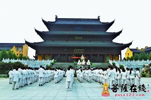 嘉兴香海禅寺青年成长禅修营开营213名大学生参加