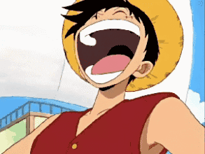 海贼王gif航海王gif路飞gif大笑gif兴奋gif