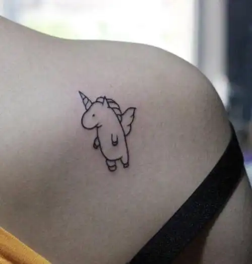 独角兽纹身套图_独角兽纹身图案大全图片 - 纹身秀