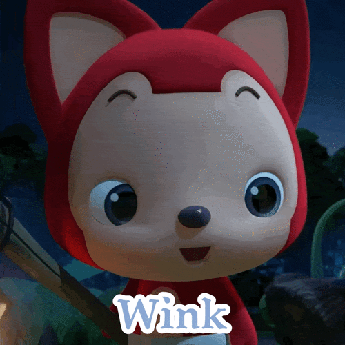 眼神求和 发射wink~功夫不负有心人经过我的不懈努力桃子终于原谅我