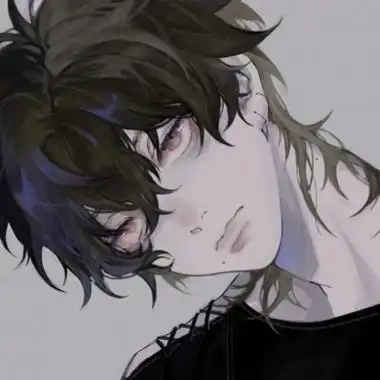 二次元高冷侧脸男头像-动漫头像 - 壁纸之家