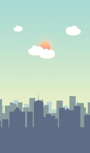 白天/夜间模式切换动效