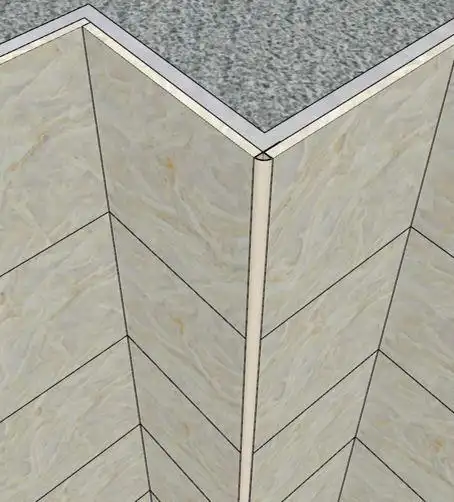 瓷砖阳角除倒角外还可以这样做了解下