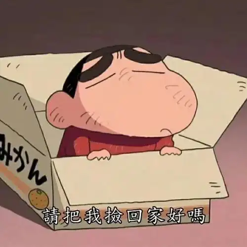 请把我捡回家好吗蜡笔小新表情包蜡笔小新回家表情