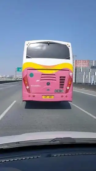 香港奔驰大客车#一人一车一世界 #第一视角 #深港巴士