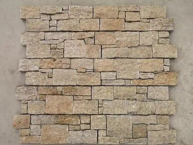 黄木纹文化石云浮文化石厂家红砂岩文化石批发供应