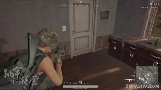 绝地求生木门活用技巧