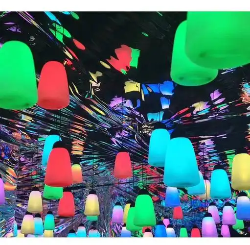 互动装置艺术作品网红打卡基地呼吸灯网红呼吸灯