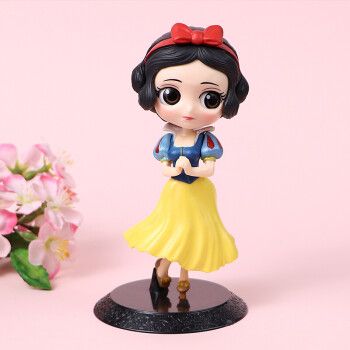 白雪公主和七个小矮人玩具 白雪公主和七个小矮人公仔生日烘培装饰