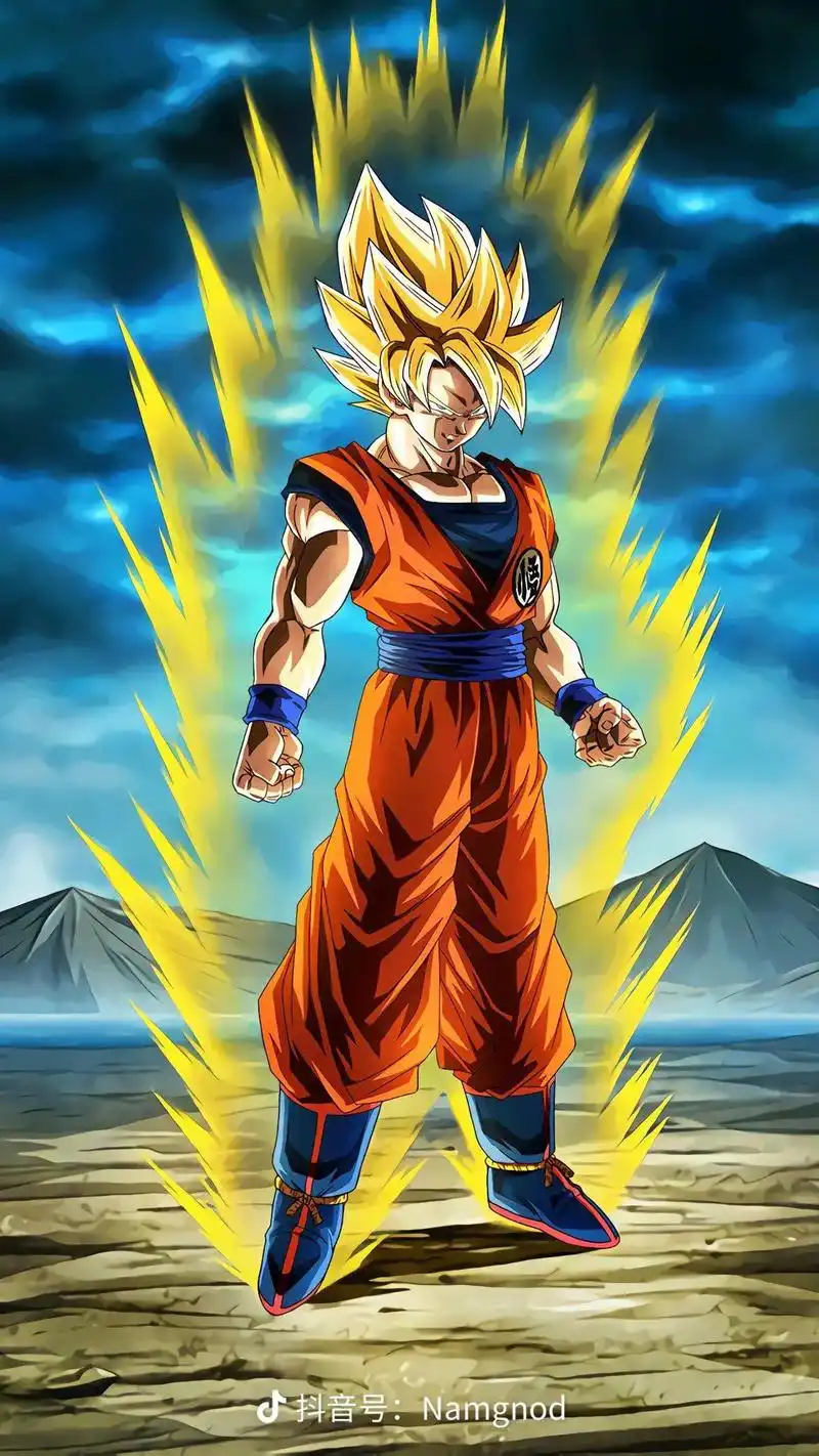 超级赛亚人 #龙珠 #送你一张壁纸  卡卡罗特合集!大家还 - 抖音
