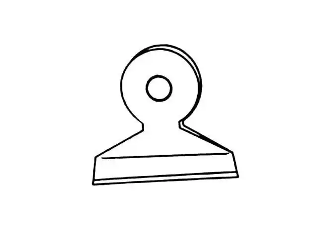 夹子 铁夹子简笔画