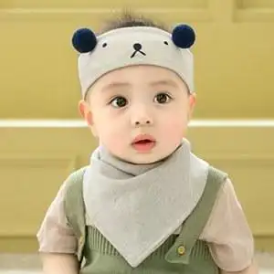 宝宝帽子夏03个月男孩图片