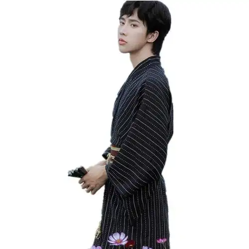 和服秋季改良中国正装传统日式日本男士日系民族服装