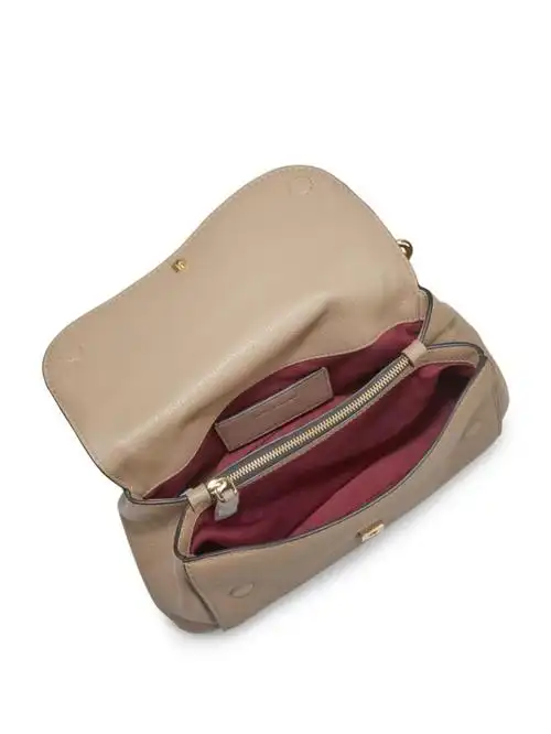 marcjacobs女包单肩包法棍包皮质皮质通勤美国直邮通用款女包