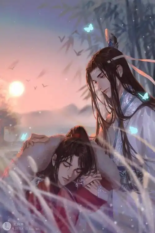魔道祖师壁纸高清大图,魏无羡蓝忘机图片高清忘羡 魏